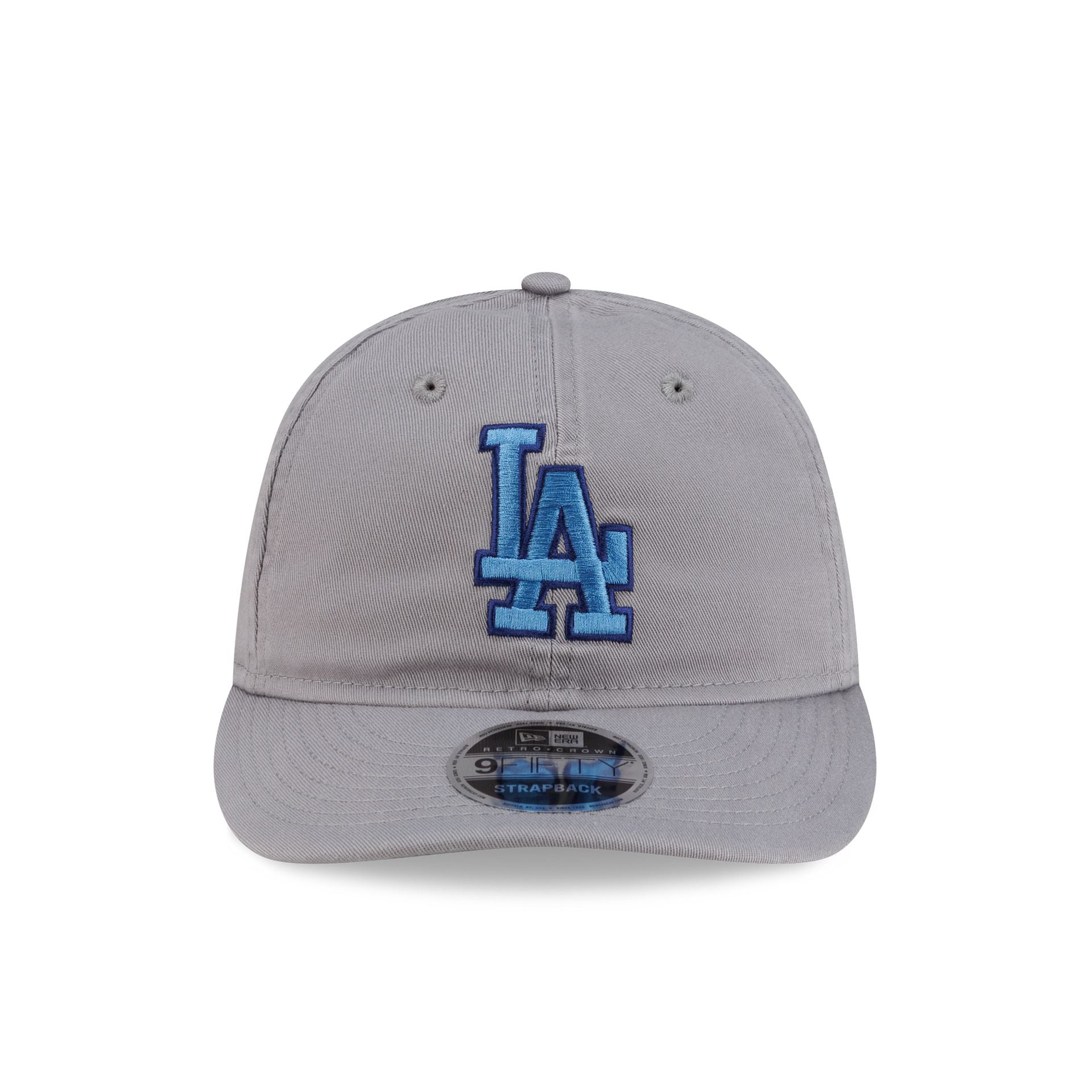 Aim�� Leon Dore Los Angeles Dodgers Gray Retro Crown 9FIFTY Strapback Hat
