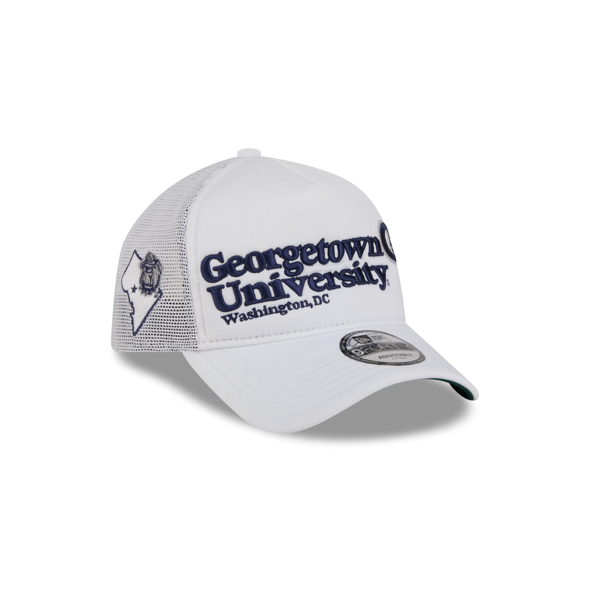 Georgetown Hoyas Collegiate City, State 9FORTY A-Frame Trucker Hat