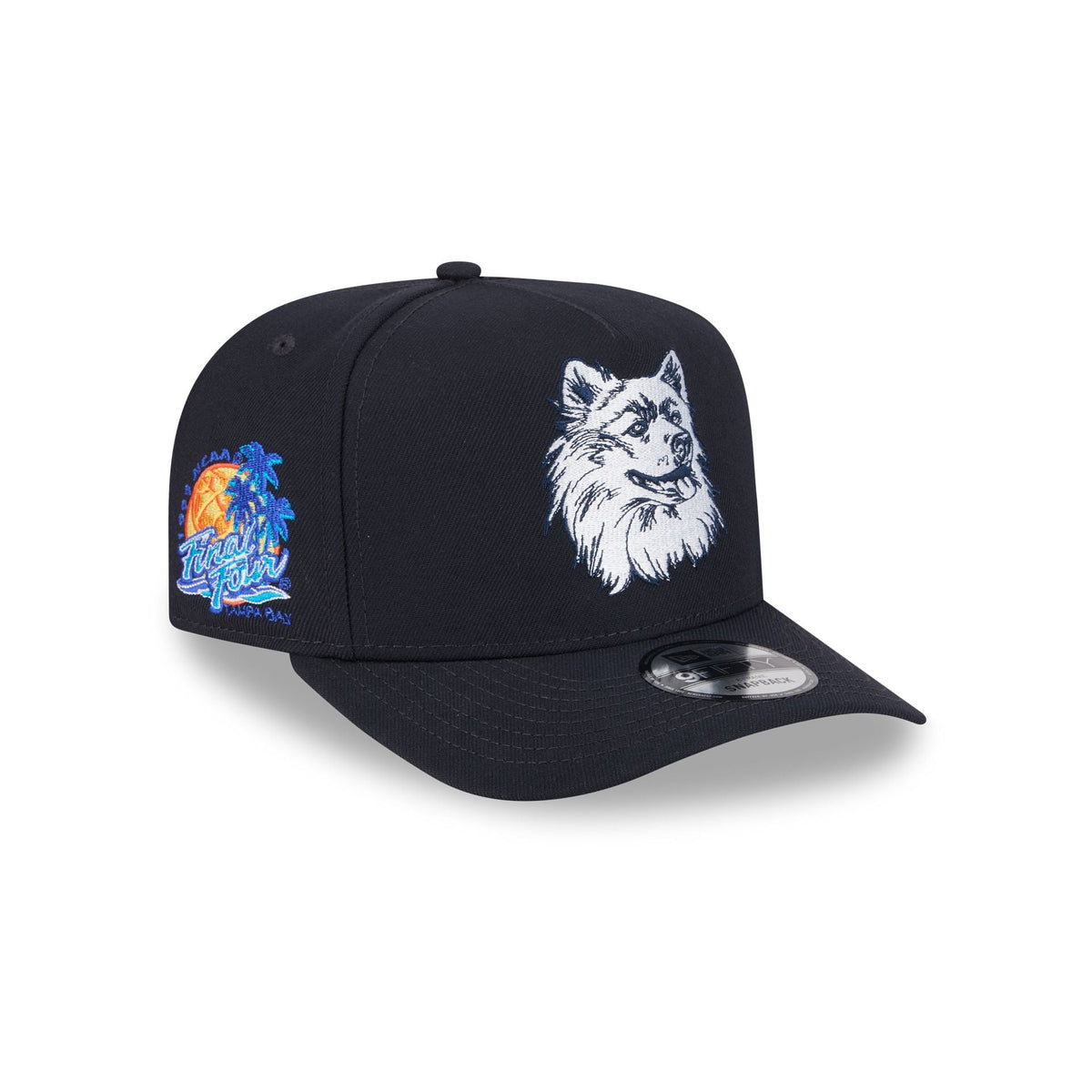 Connecticut Huskies Collegiate Side Patch 9FIFTY A-Frame Snapback Hat