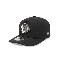 Chicago Blackhawks Black Nylon 19TWENTY Adjustable Hat
