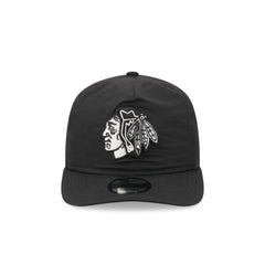 Chicago Blackhawks Black Nylon 19TWENTY Adjustable Hat
