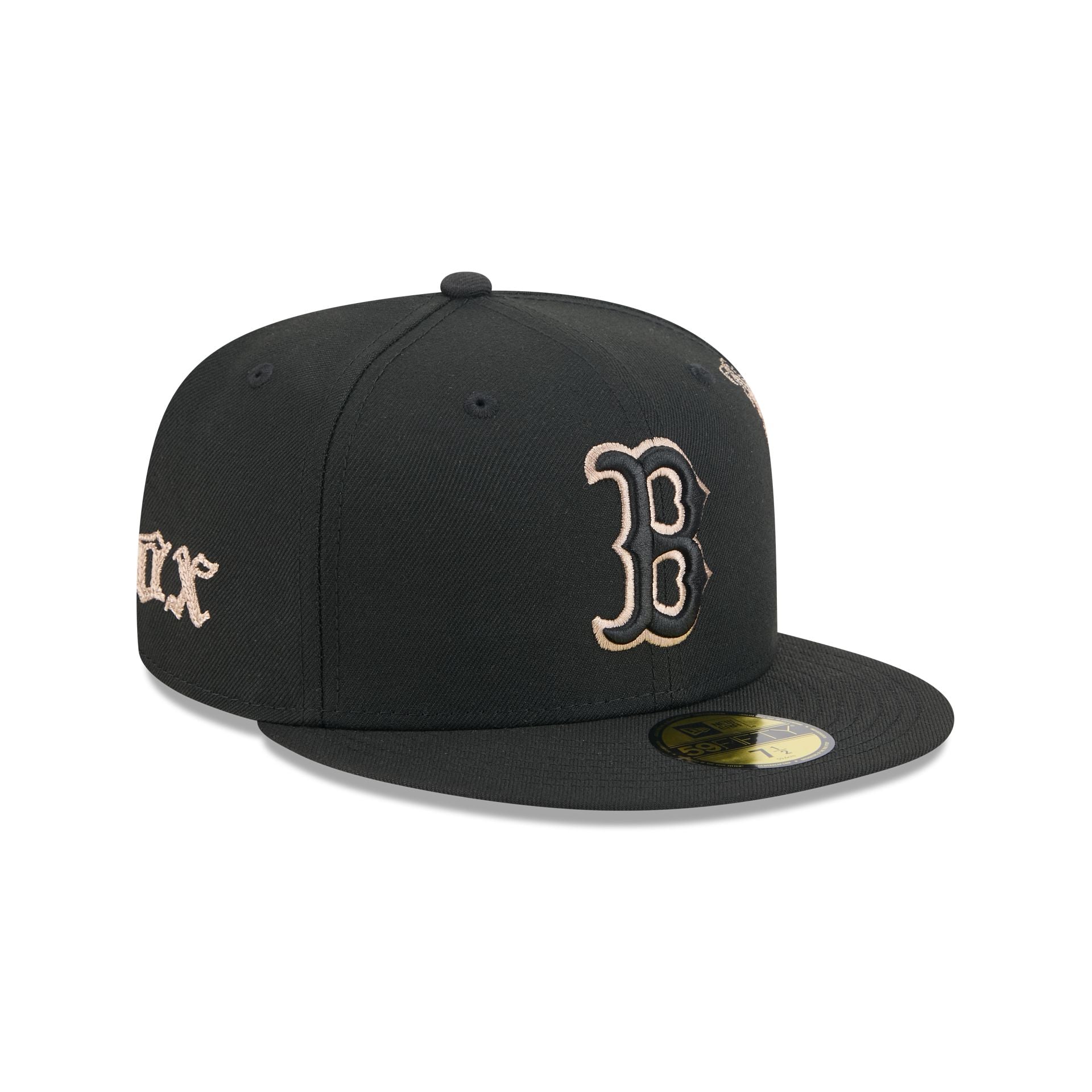 Boston Red Sox Gothic Lettering 59FIFTY Fitted Hat