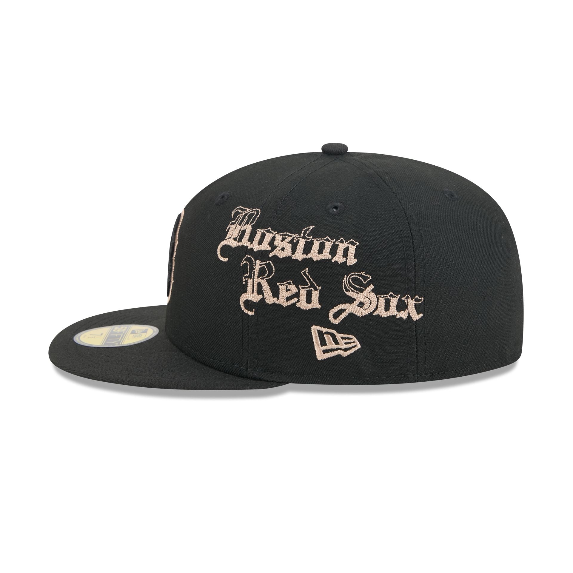 Boston Red Sox Gothic Lettering 59FIFTY Fitted Hat
