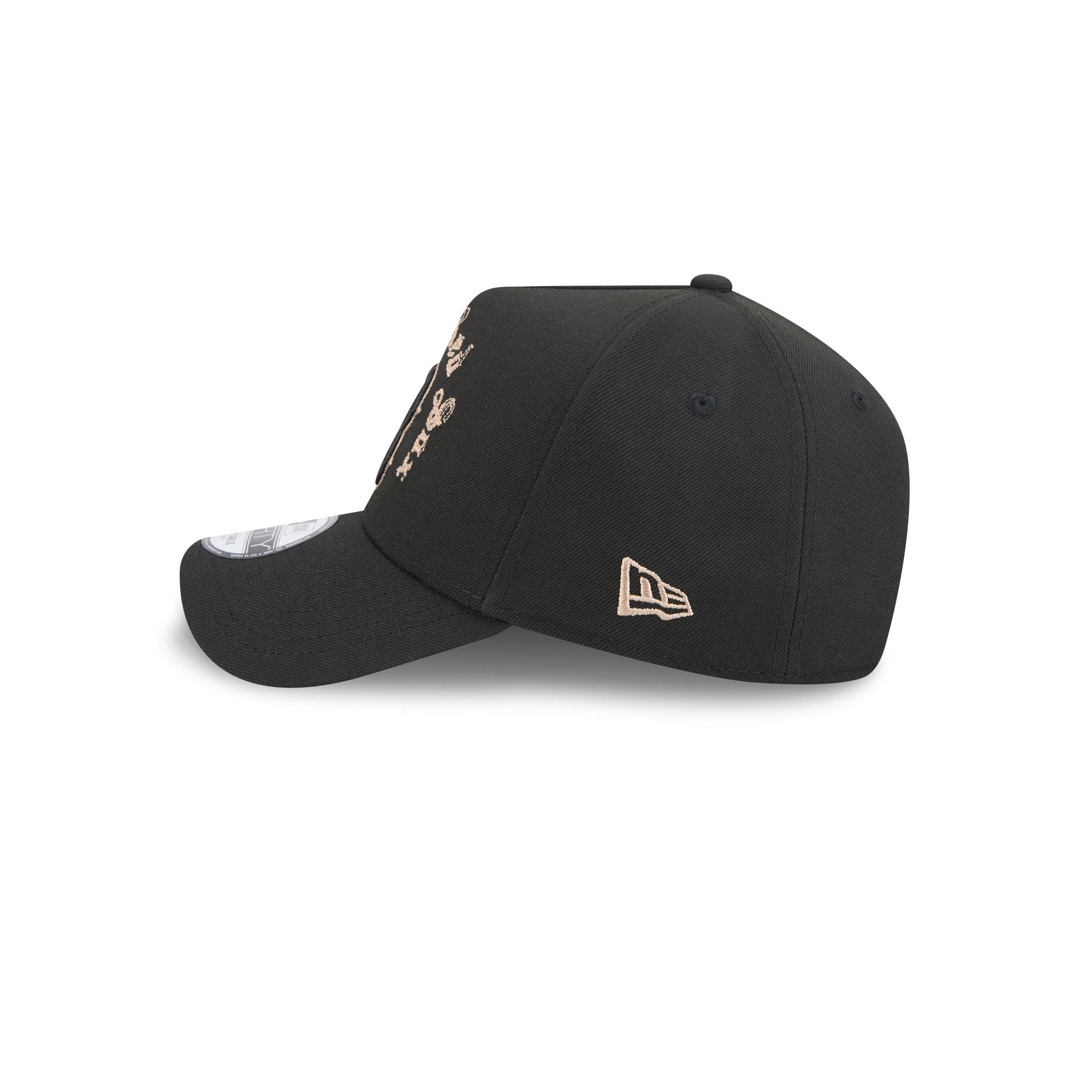Boston Red Sox Gothic Lettering 9FORTY A-Frame Snapback Hat