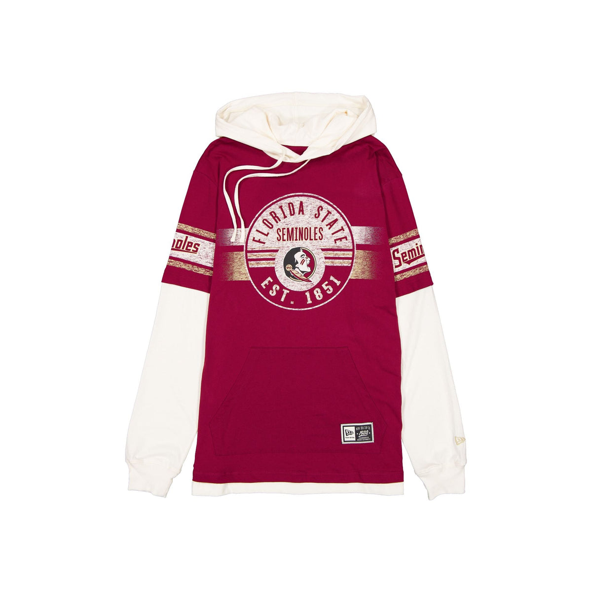 Florida State Seminoles Throwback Chrome Twofer Hoodie