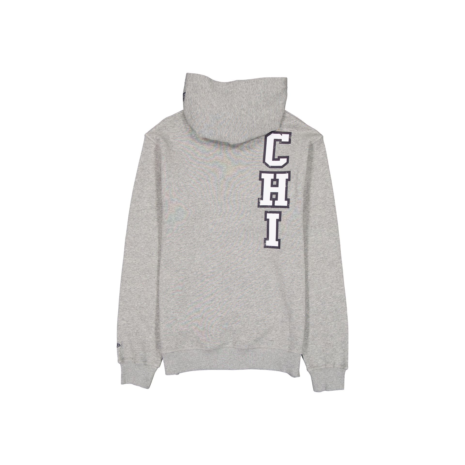 Chicago Bears Heather Gray Varsity Hoodie