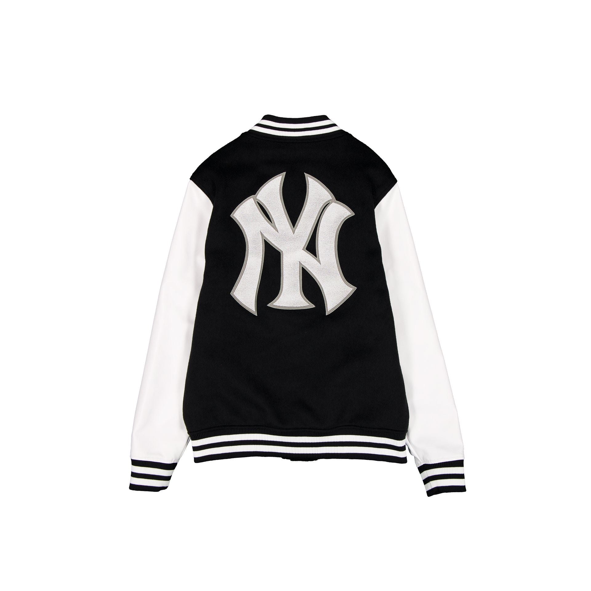 New York Yankees Black & White Varsity Jacket