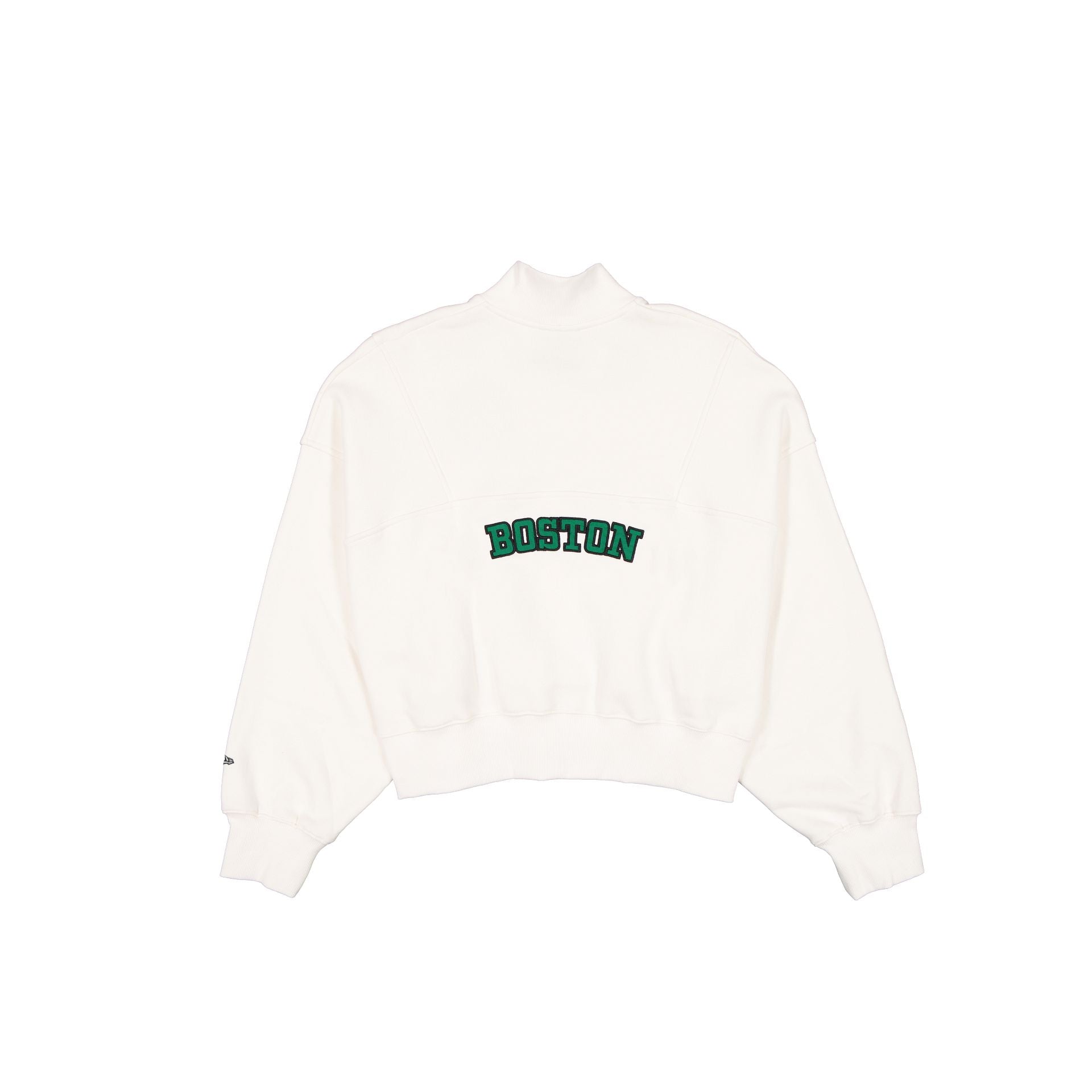 Boston Celtics Women's Chrome White Quarter Zip