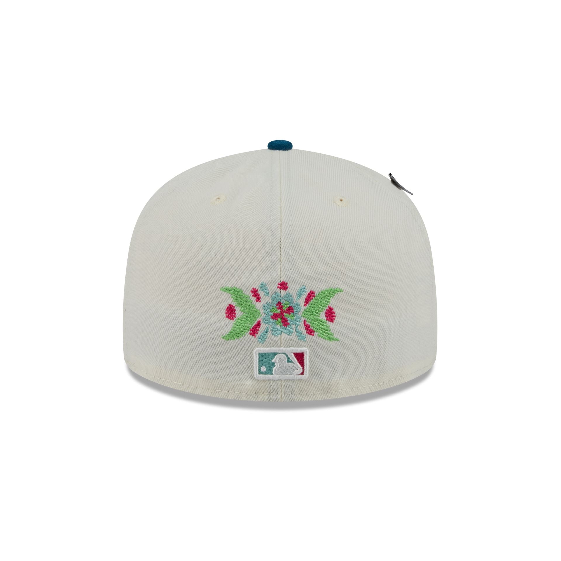 Los Angeles Dodgers Day of the Dead Chrome White 59FIFTY Fitted Hat