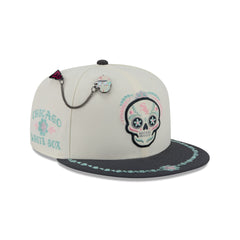 Chicago White Sox Day of the Dead Chrome White 59FIFTY Fitted Hat