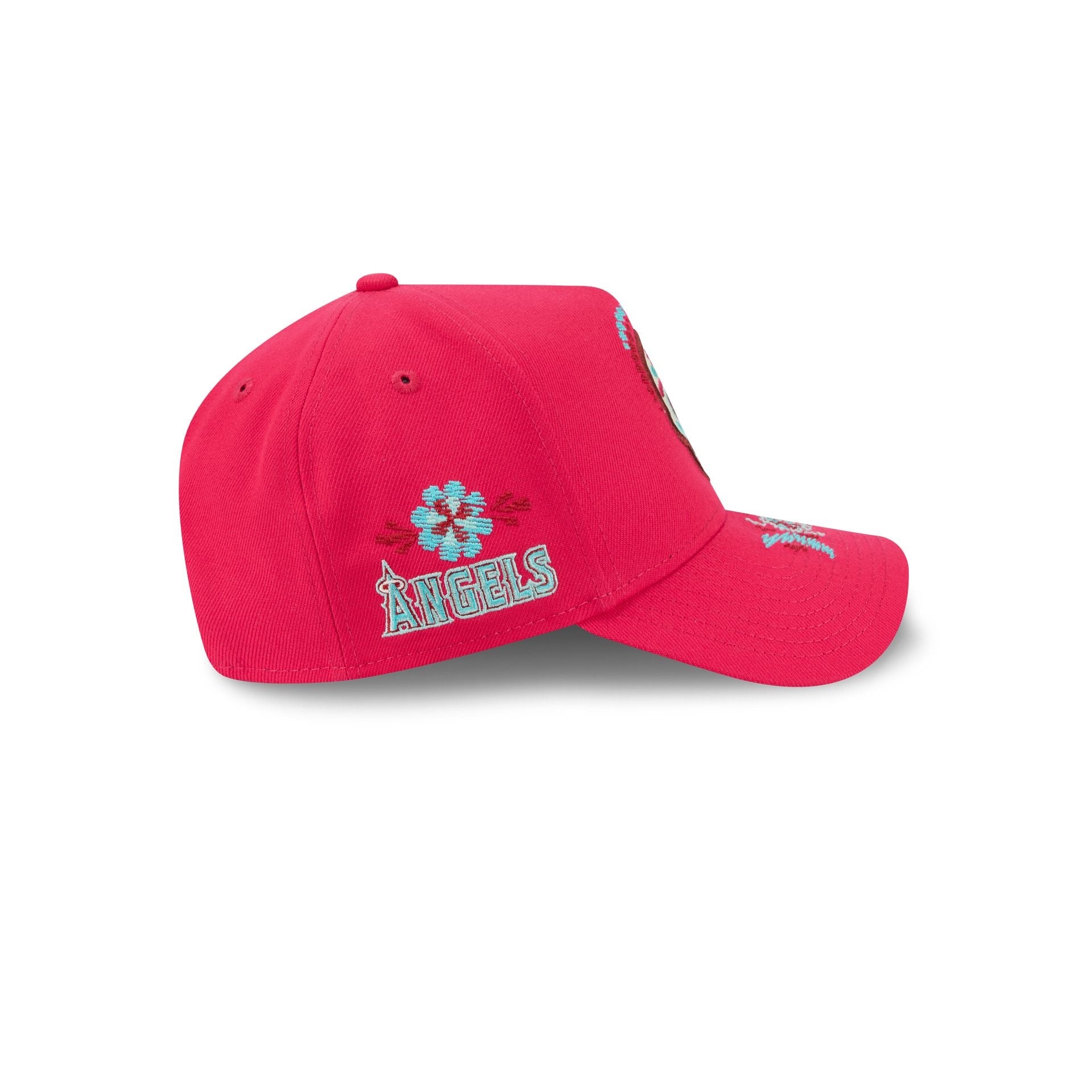 Los Angeles Angels Day of the Dead 9FORTY A-Frame Snapback Hat