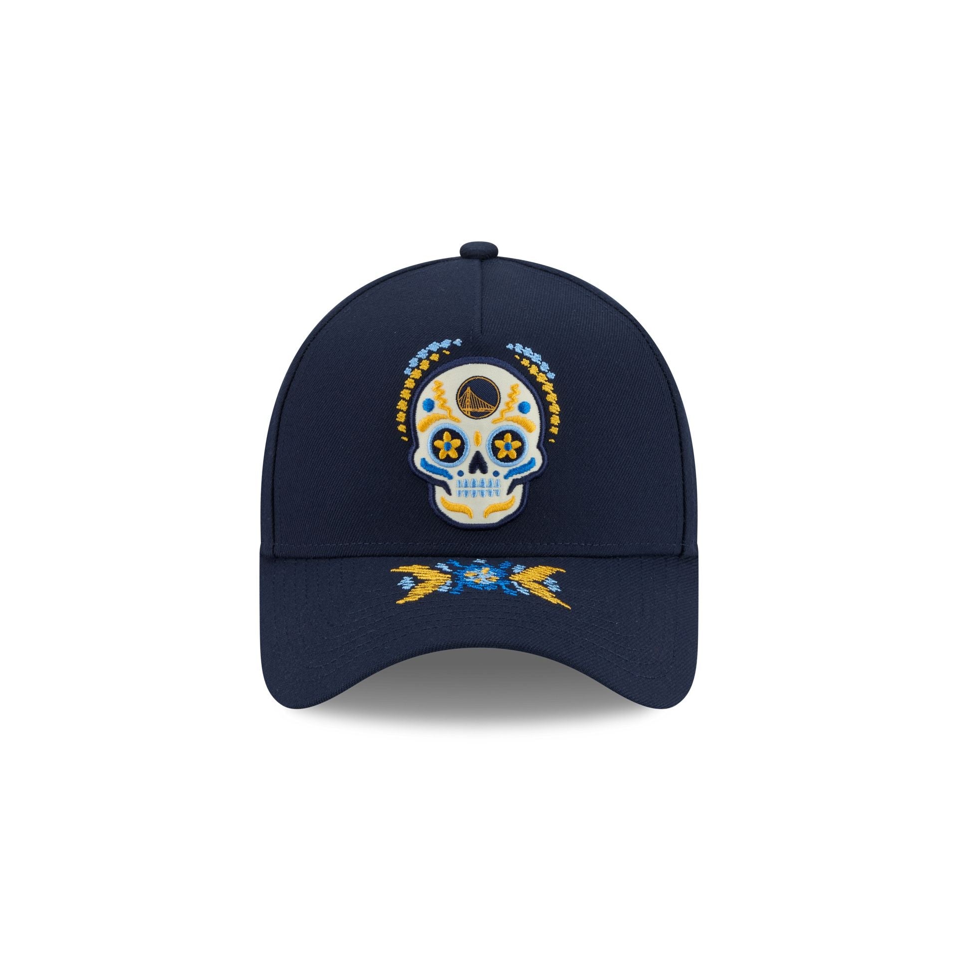 Golden State Warriors Day of the Dead 9FORTY A-Frame Snapback Hat
