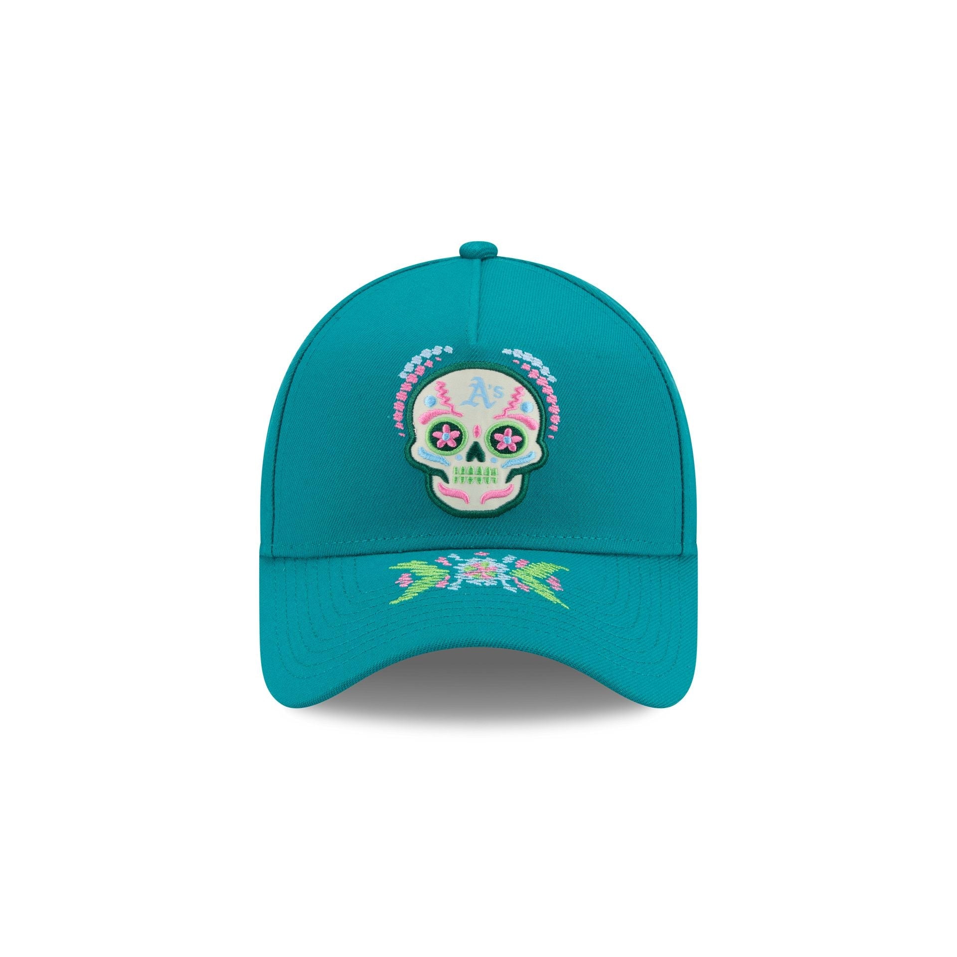 Athletics Day of the Dead 9FORTY A-Frame Snapback Hat