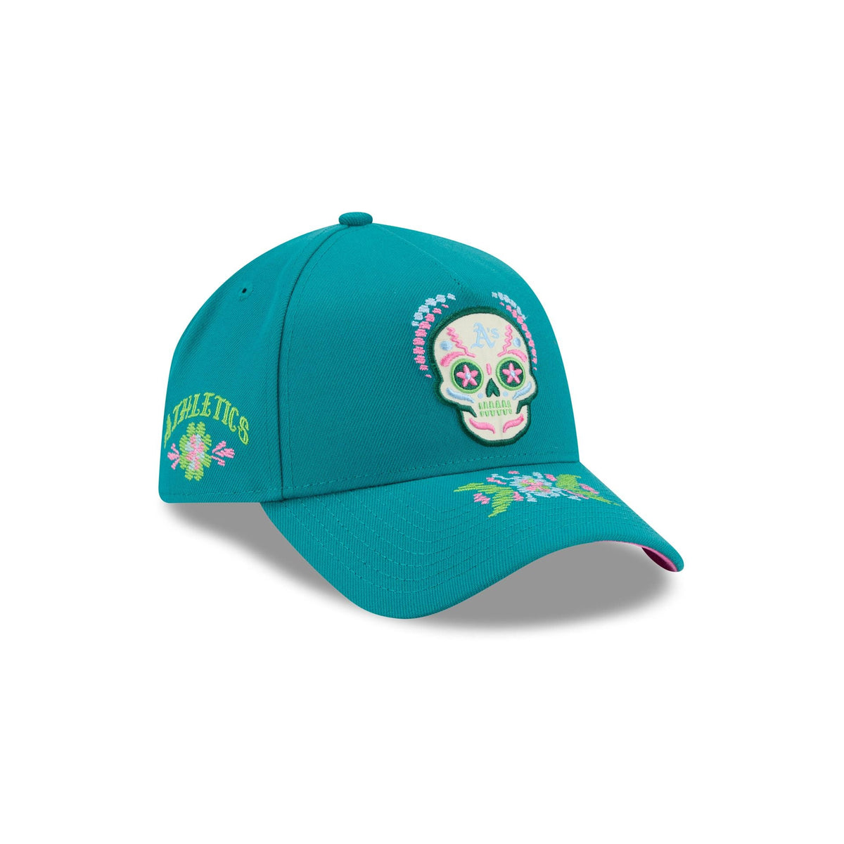 Athletics Day of the Dead 9FORTY A-Frame Snapback Hat