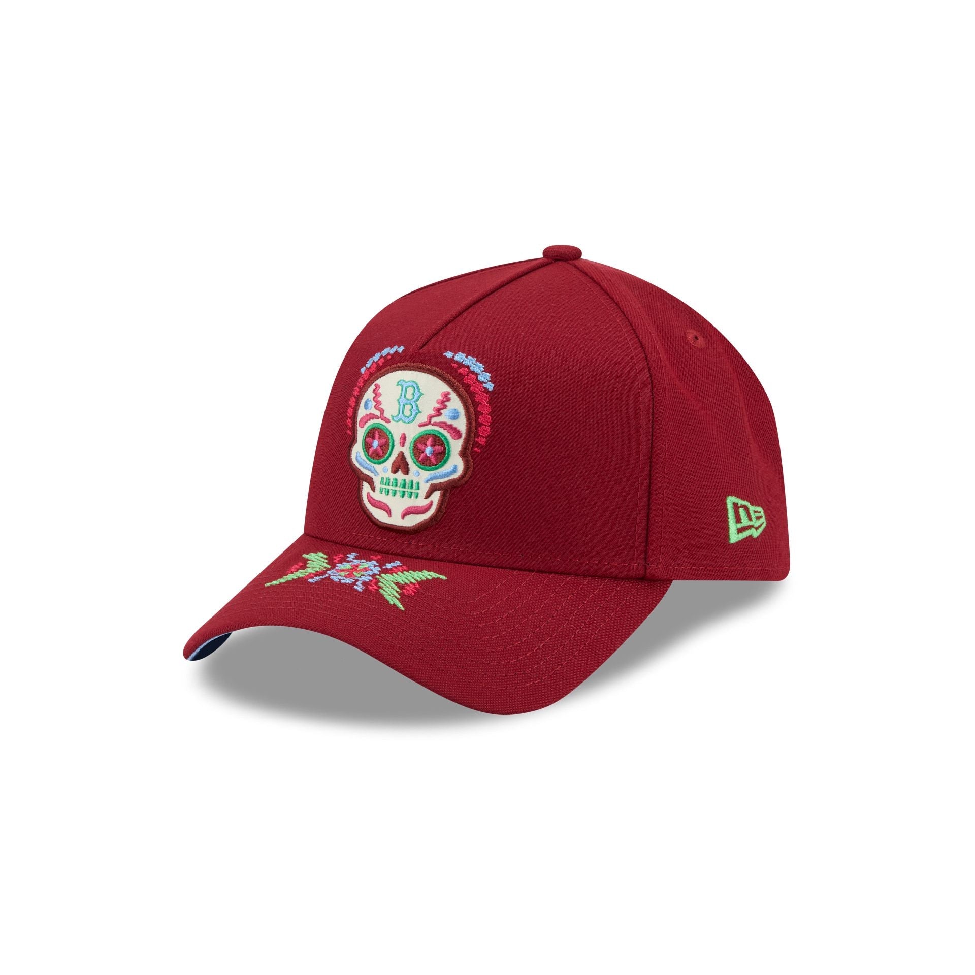 Boston Red Sox Day of the Dead 9FORTY A-Frame Snapback Hat