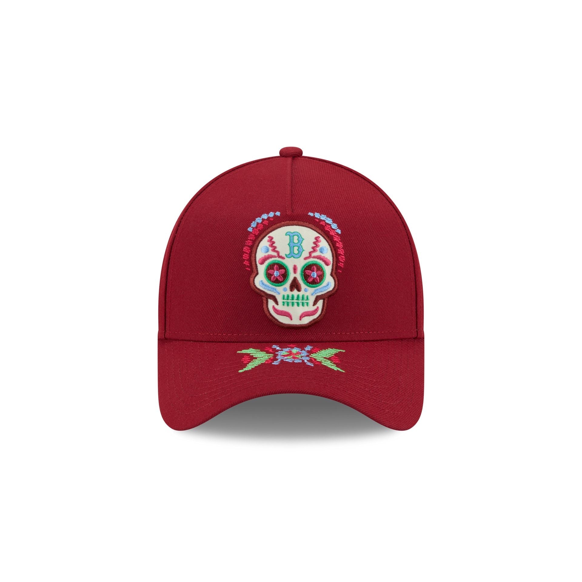 Boston Red Sox Day of the Dead 9FORTY A-Frame Snapback Hat