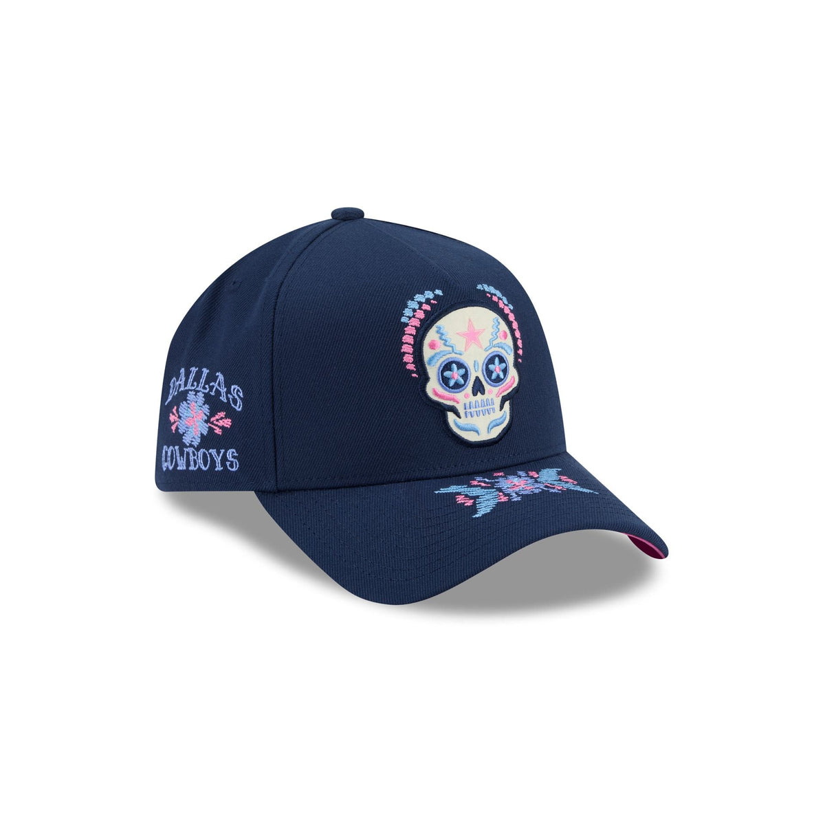 Dallas Cowboys Day of the Dead 9FORTY A-Frame Snapback Hat