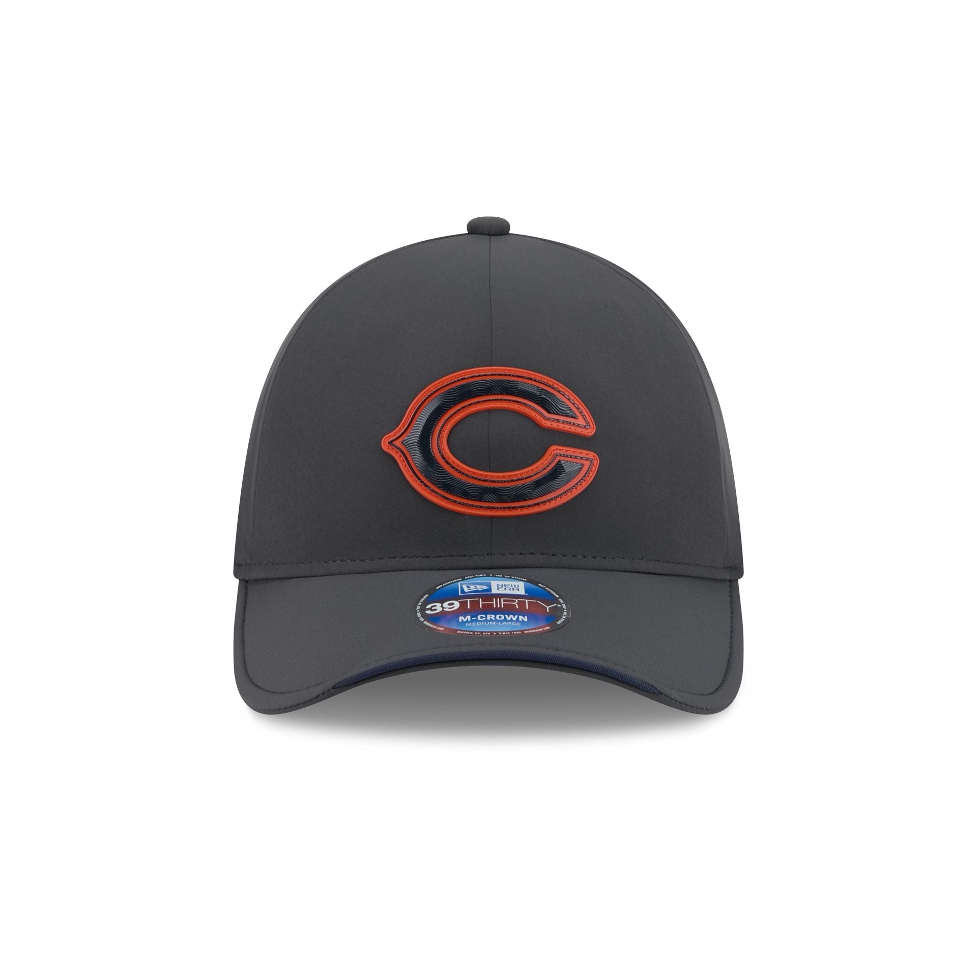 Chicago Bears 2026 Sideline Cold Weather 39THIRTY M-Crown Stretch Fit Hat
