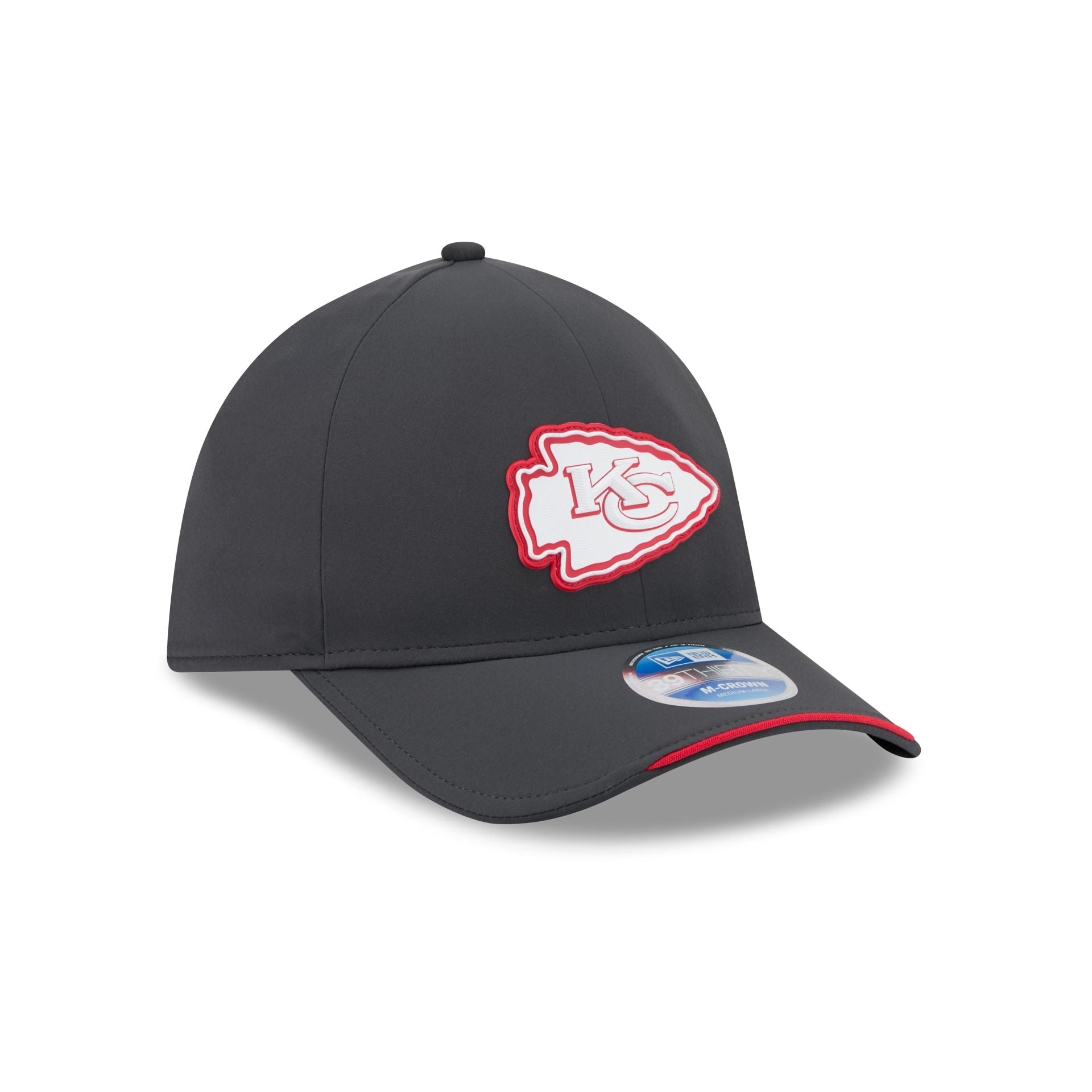 Kansas City Chiefs 2026 Sideline Cold Weather 39THIRTY M-Crown Stretch Fit Hat