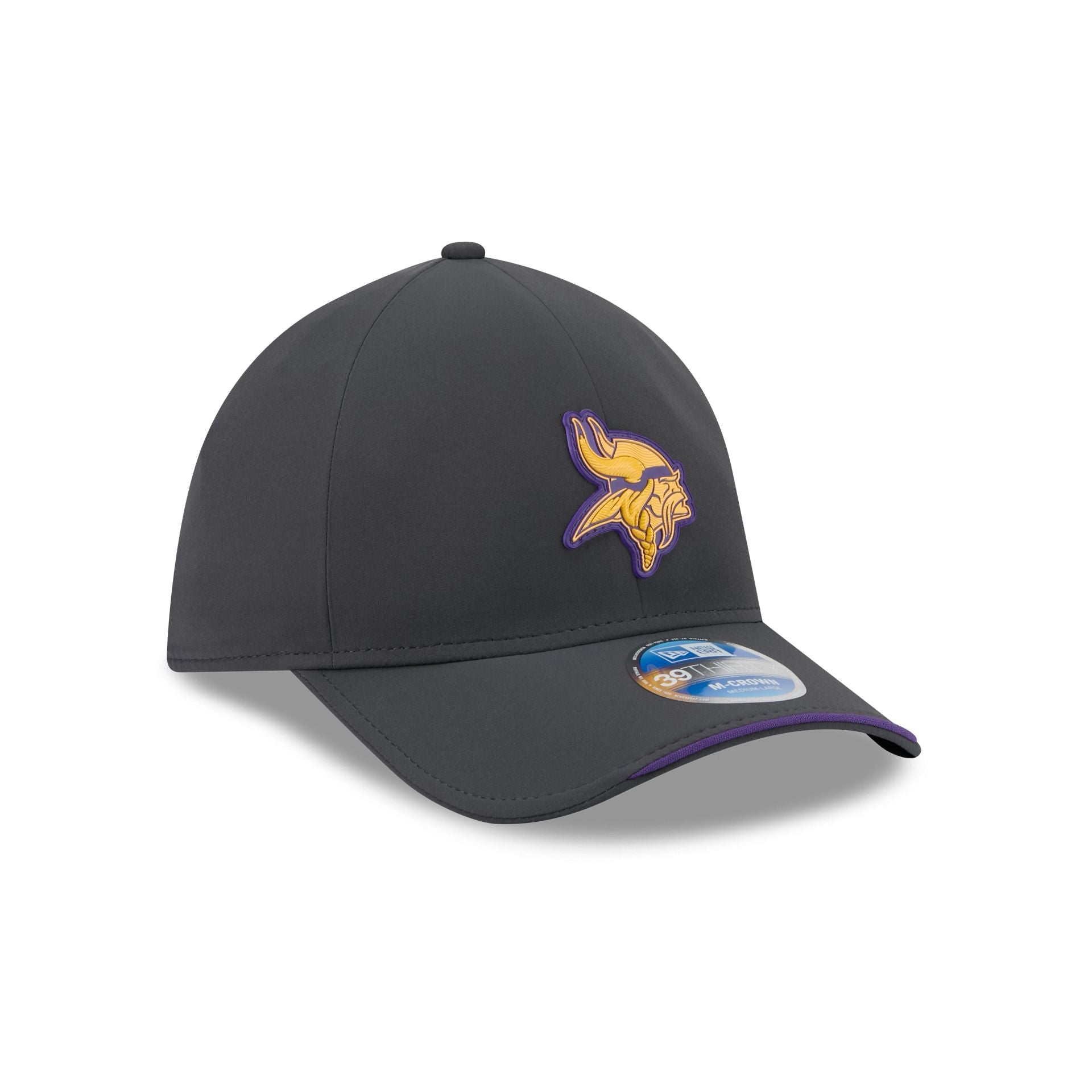 Minnesota Vikings 2026 Sideline Cold Weather 39THIRTY M-Crown Stretch Fit Hat