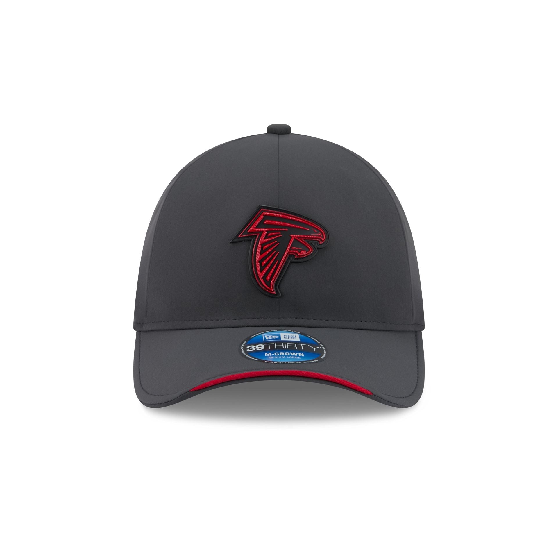 Atlanta Falcons 2026 Sideline Cold Weather 39THIRTY M-Crown Stretch Fit Hat
