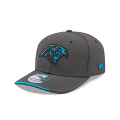 Carolina Panthers 2026 Sideline Cold Weather 9SEVENTY Stretch-Snap Hat