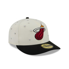 Miami Heat Chrome Pearl 59FIFTY Fitted Hat