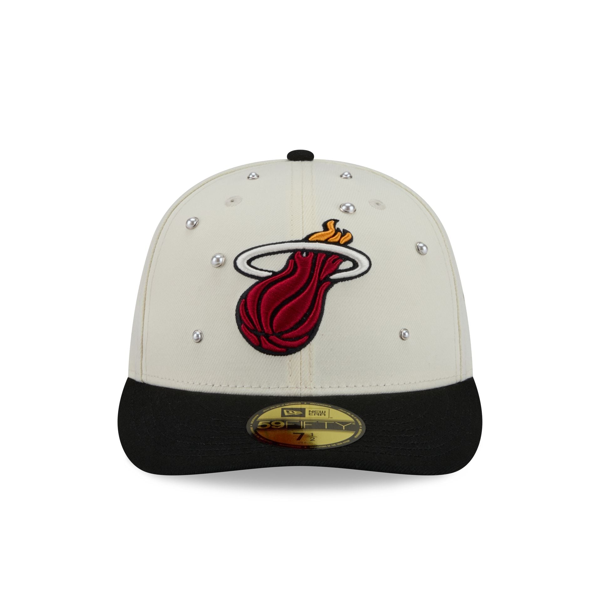 Miami Heat Chrome Pearl 59FIFTY Fitted Hat