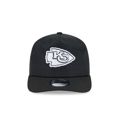 Kansas City Chiefs Black & White Mesh 19TWENTY Trucker Hat