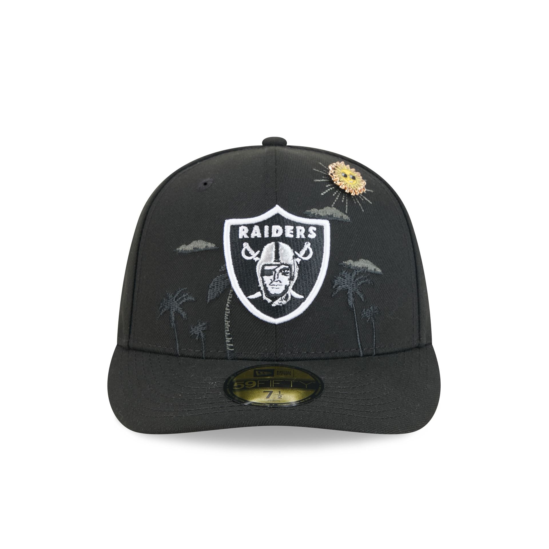 Las Vegas Raiders Team Element 59FIFTY Fitted Hat