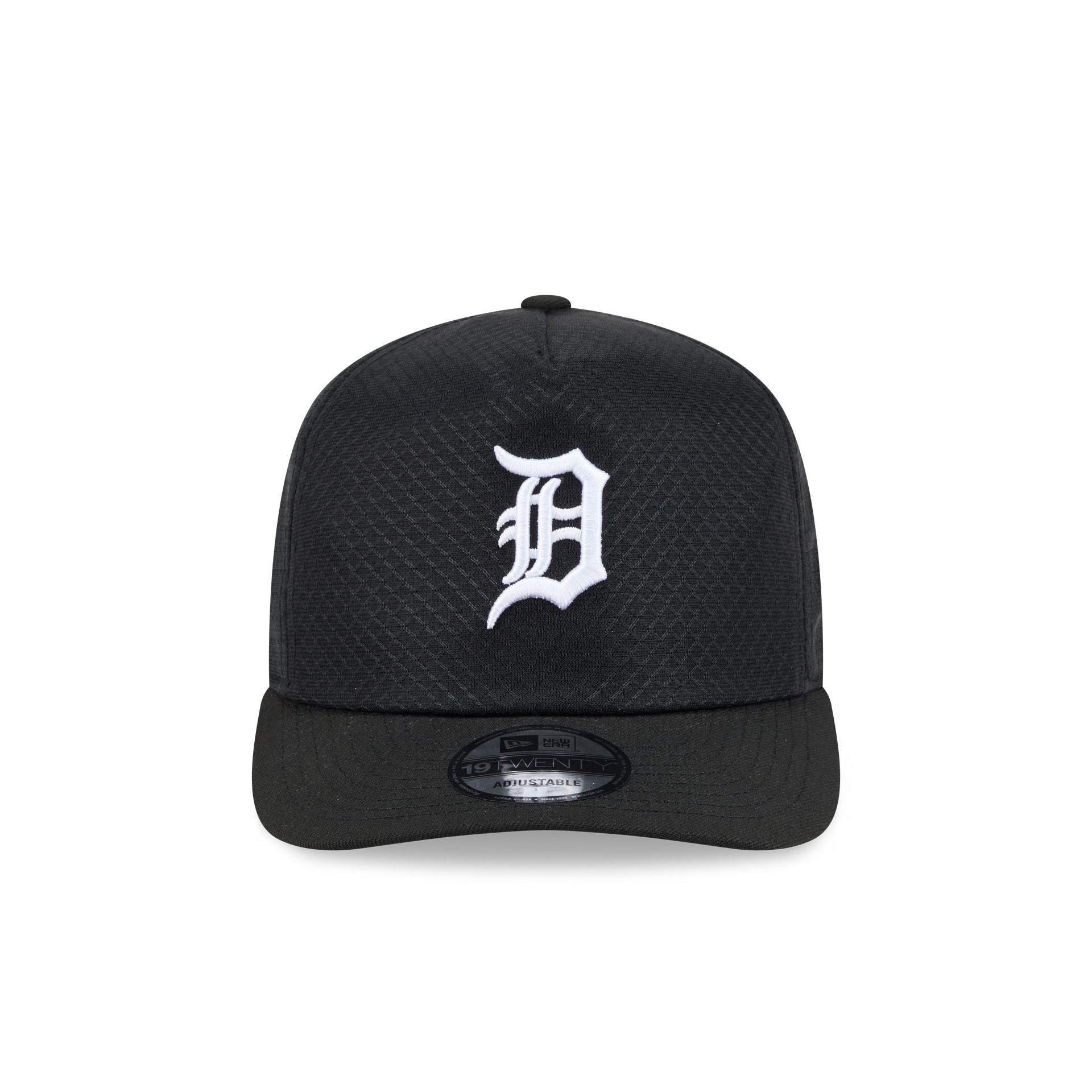 Detroit Tigers Black & White Mesh 19TWENTY Trucker Hat
