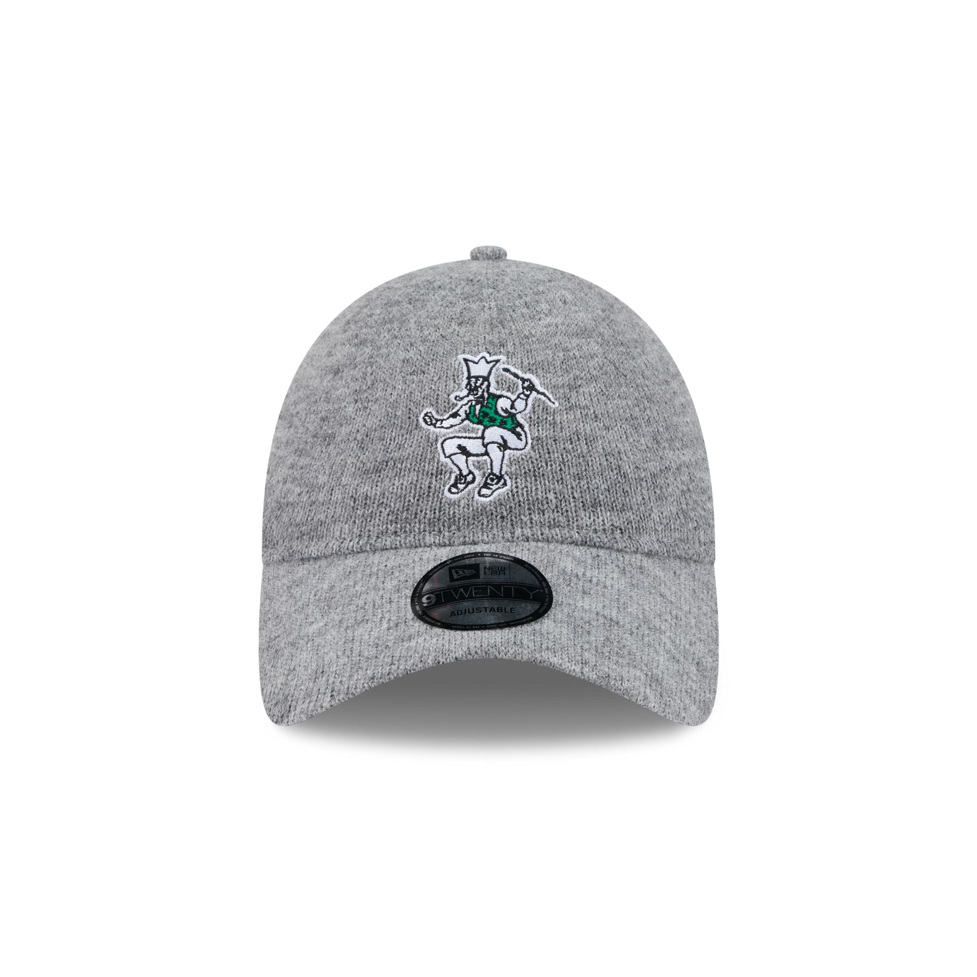 Boston Celtics Gray Wool 9TWENTY Adjustable Hat