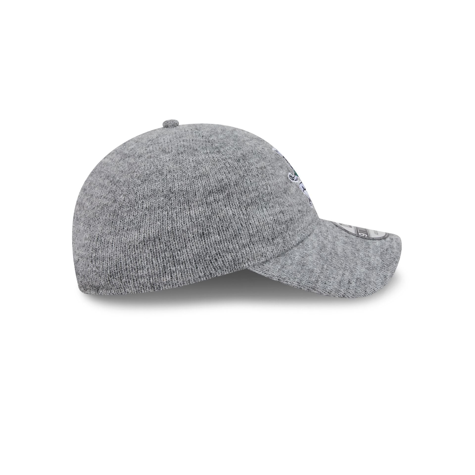 Boston Celtics Gray Wool 9TWENTY Adjustable Hat
