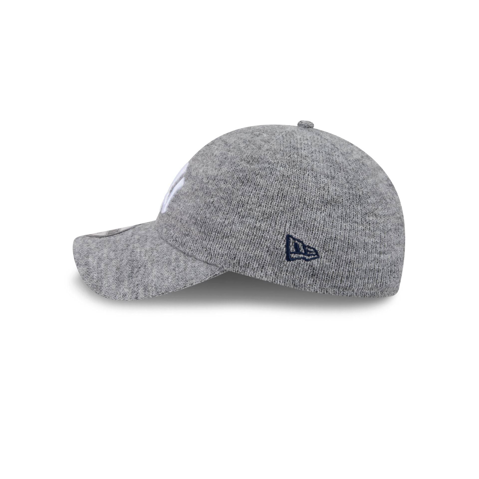New York Yankees Gray Wool 9TWENTY Adjustable Hat