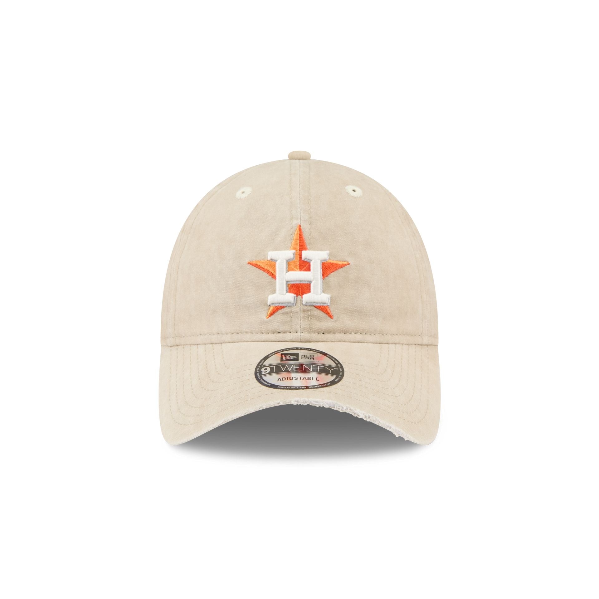 Houston Astros Washed Stone Cotton 9TWENTY Adjustable Hat