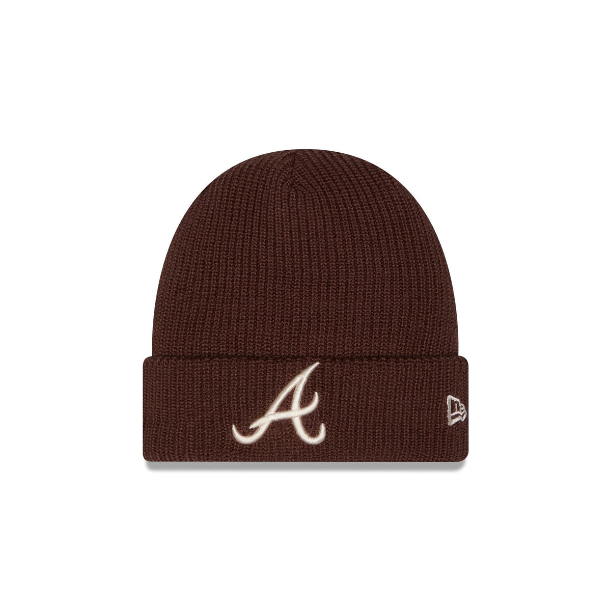 Atlanta Braves Walnut Cuff Knit Beanie Hat