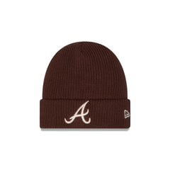 Atlanta Braves Walnut Cuff Knit Beanie Hat