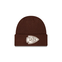 Kansas City Chiefs Walnut Cuff Knit Beanie Hat