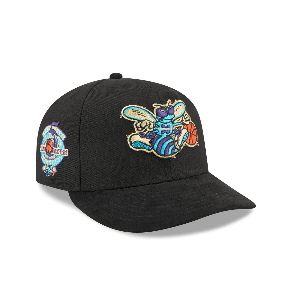 Charlotte Hornets Hardwood Classics Side Patch 9FIFTY Snapback Hat