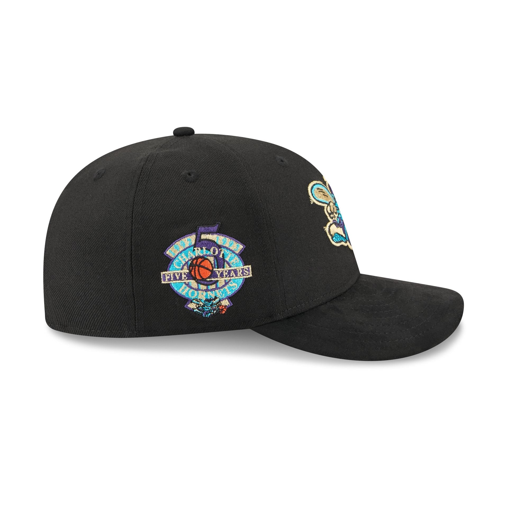 Charlotte Hornets Hardwood Classics Side Patch 9FIFTY Snapback Hat