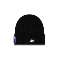 Edmonton Oilers Black Cuff Knit Beanie Hat