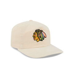 Chicago Blackhawks Chrome Corduroy 19TWENTY Adjustable Hat