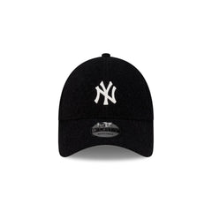 New York Yankees Black Winter Borg 9FORTY Snapback Hat