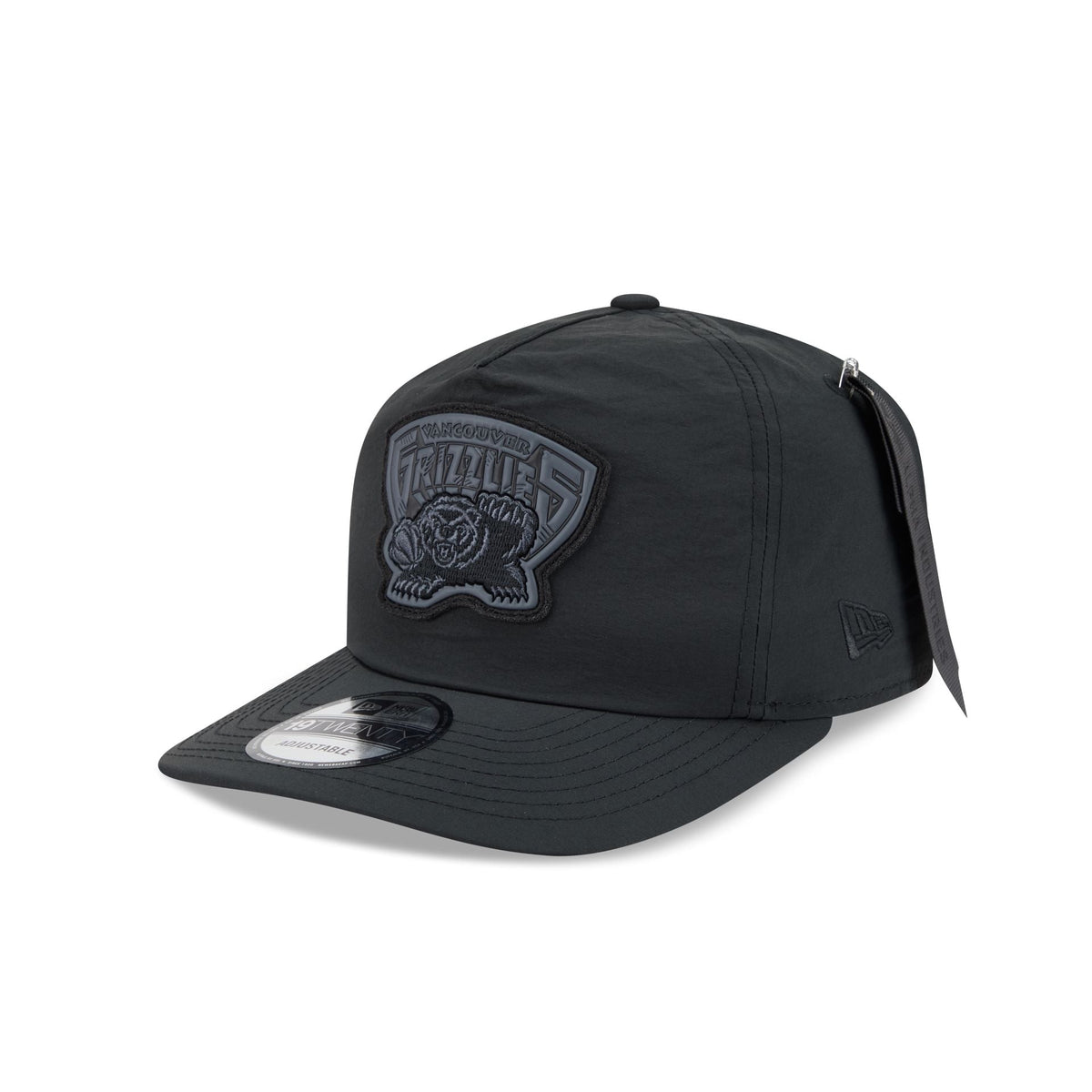 Alpha Industries x Vancouver Grizzlies Black 19TWENTY Adjustable Hat