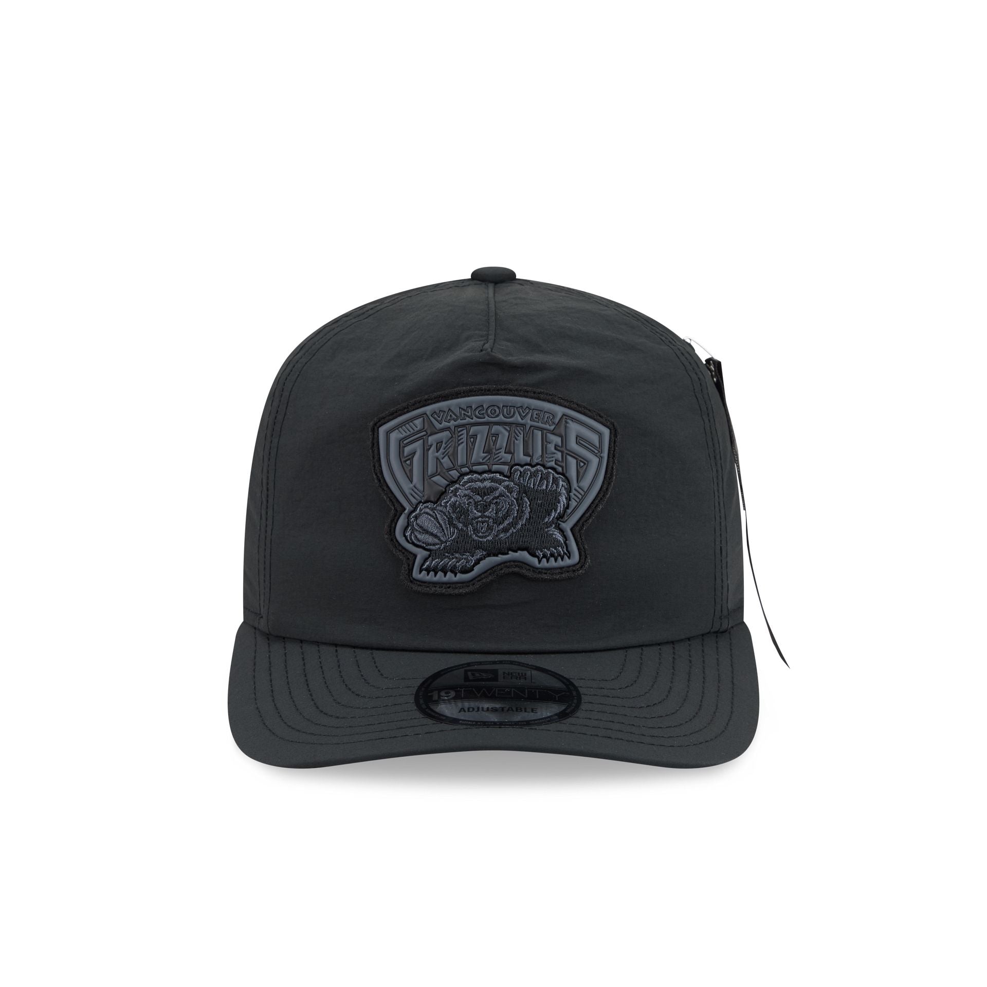 Alpha Industries x Vancouver Grizzlies Black 19TWENTY Adjustable Hat