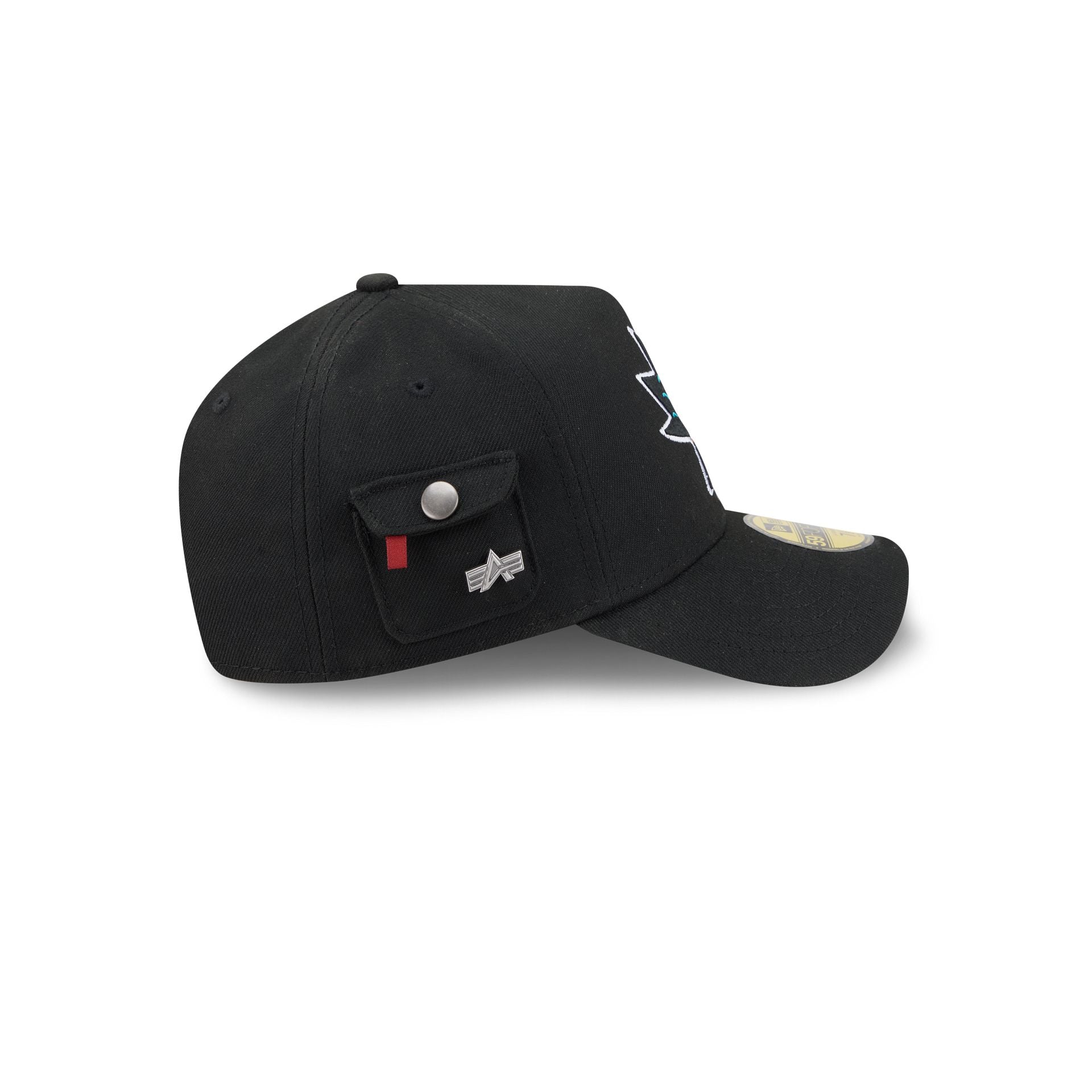 Alpha Industries x San Jose Sharks 59FORTY A-Frame Fitted Hat