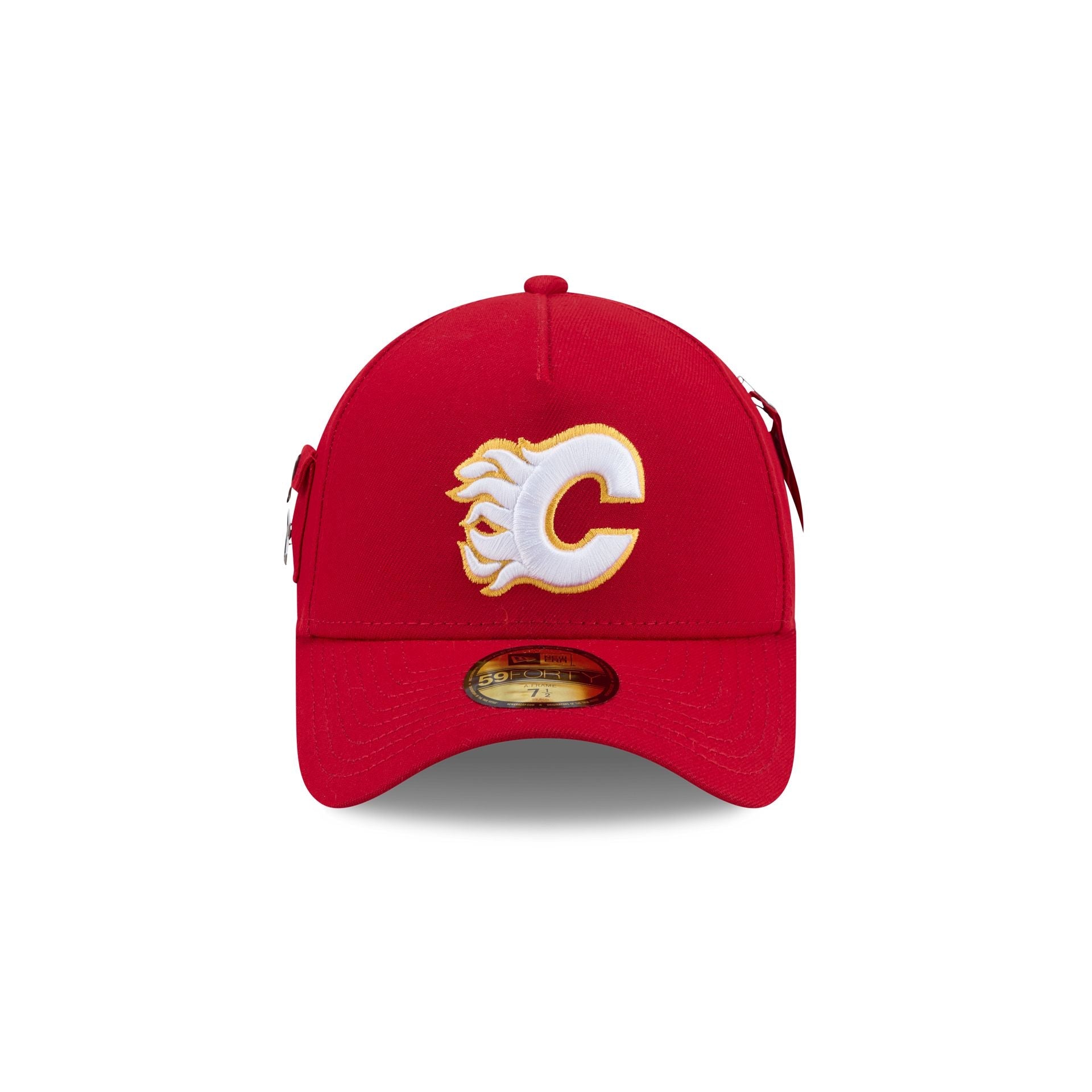 Alpha Industries x Calgary Flames 59FORTY A-Frame Fitted Hat