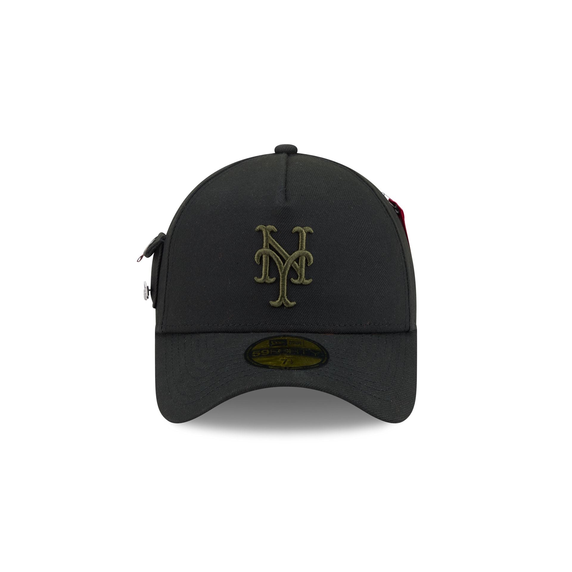 Alpha Industries x New York Mets Black 59FORTY A-Frame Fitted Hat