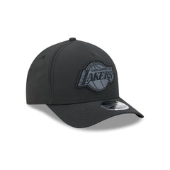 Alpha Industries x Los Angeles Lakers Nylon Black 9FORTY M-Crown A-Frame Snapback Hat