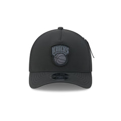 Alpha Industries x New York Knicks Nylon Black 9FORTY M-Crown A-Frame Snapback Hat